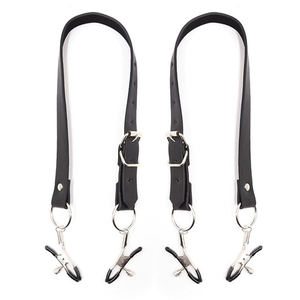 Leatherwork Clamp - Sexy Flirt Labia Spreader Clip Breast