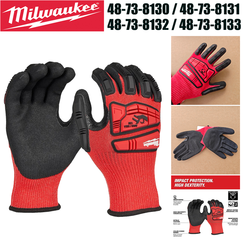 Leatherworking Leveling - Milwaukee Impact Cut Level 3 Nitrile