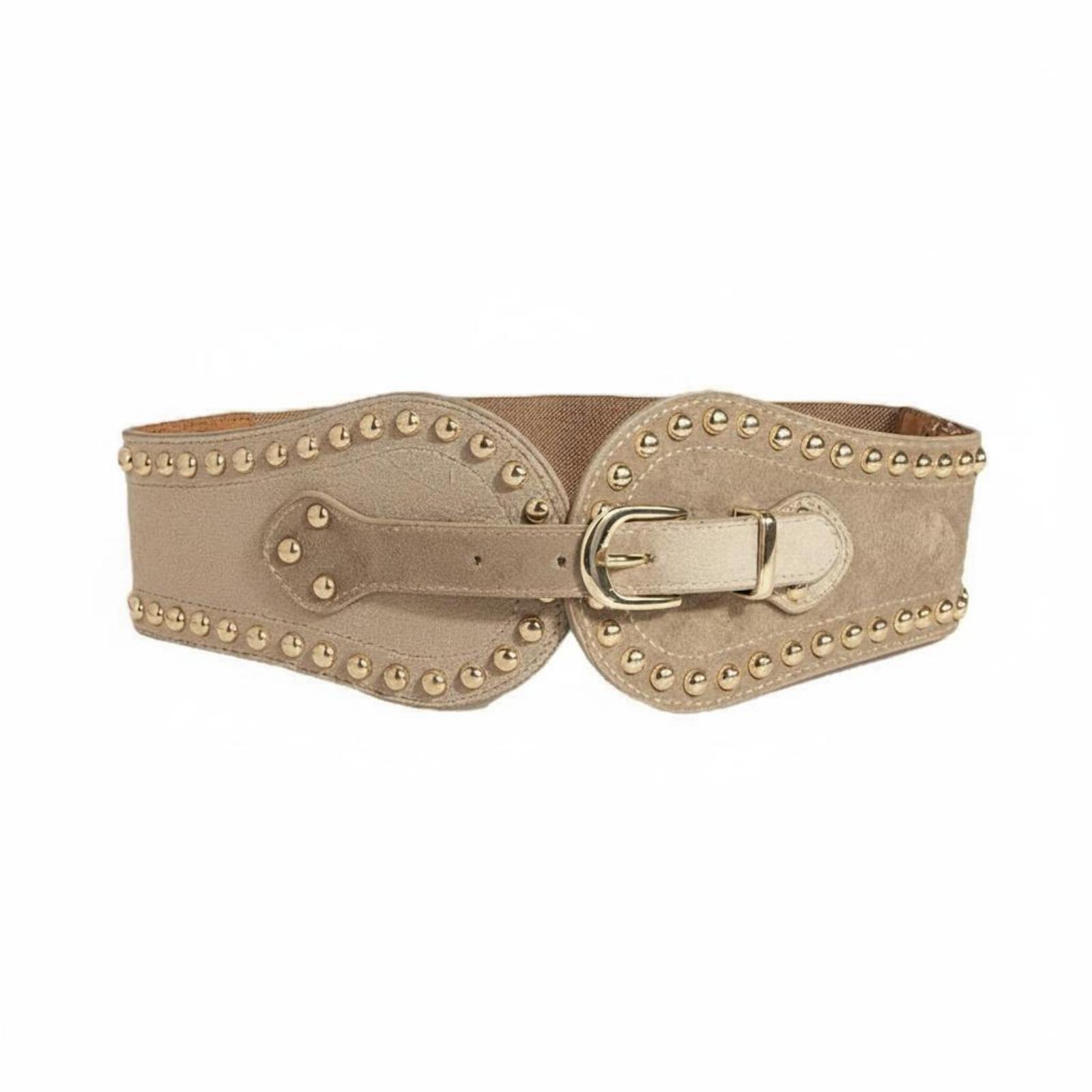 Women Elastic Waist Belt Suede - Leather Work Jeans review and price