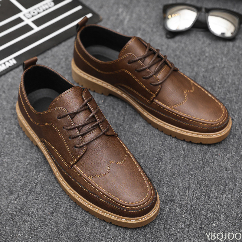 Men's Casual Leather Shoes Tre - Leatherwork Clamp review and price