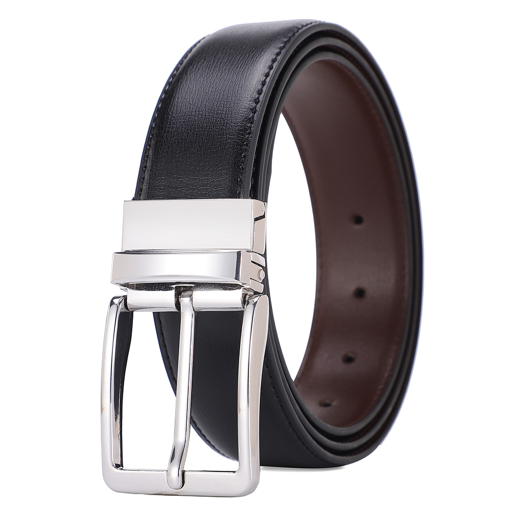 Reversible Pin Buckle Men's Be - Leather Work Jeans review and price