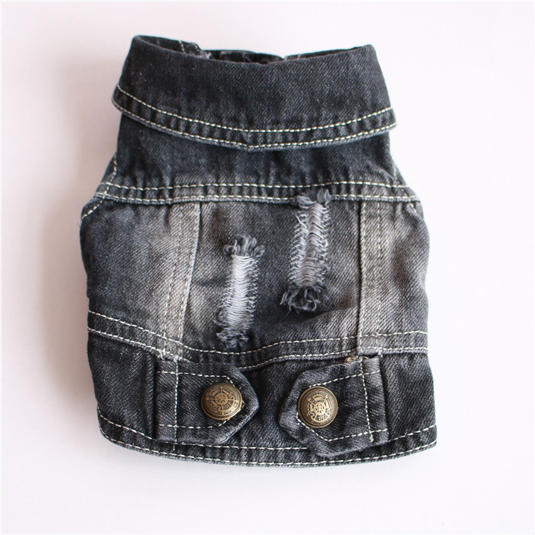 Wholesale Pet Clothes Fashion  - Leather Work Jeans review and price