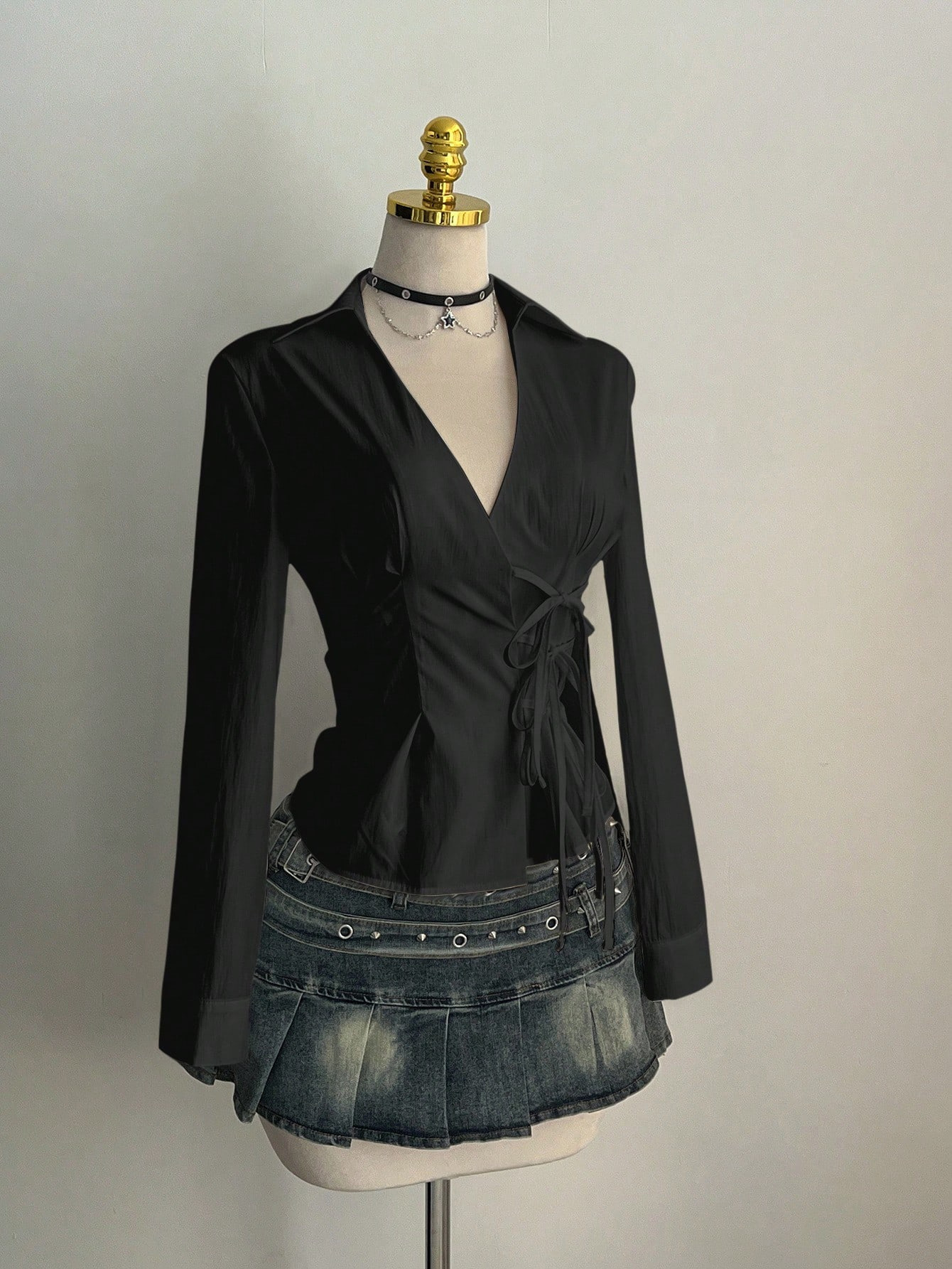 Harajuku Women's Shirt Unique  - Unique Leather Work review and price