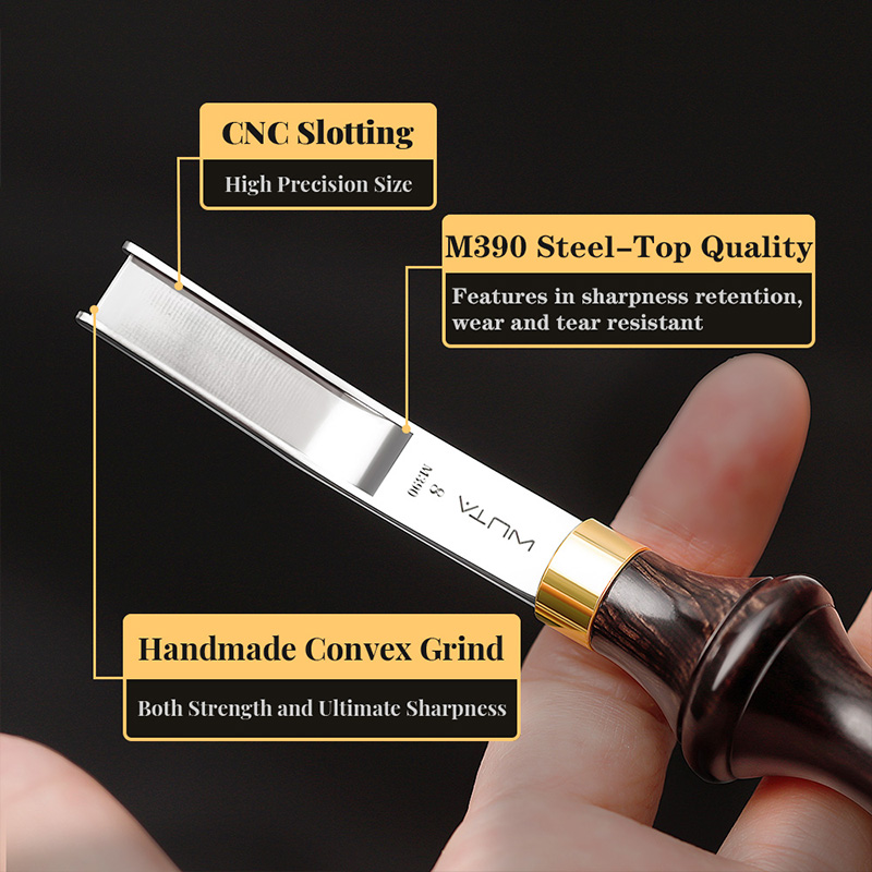 WUTA Professional Wide Edger S - Skiver Leather Thin review and price