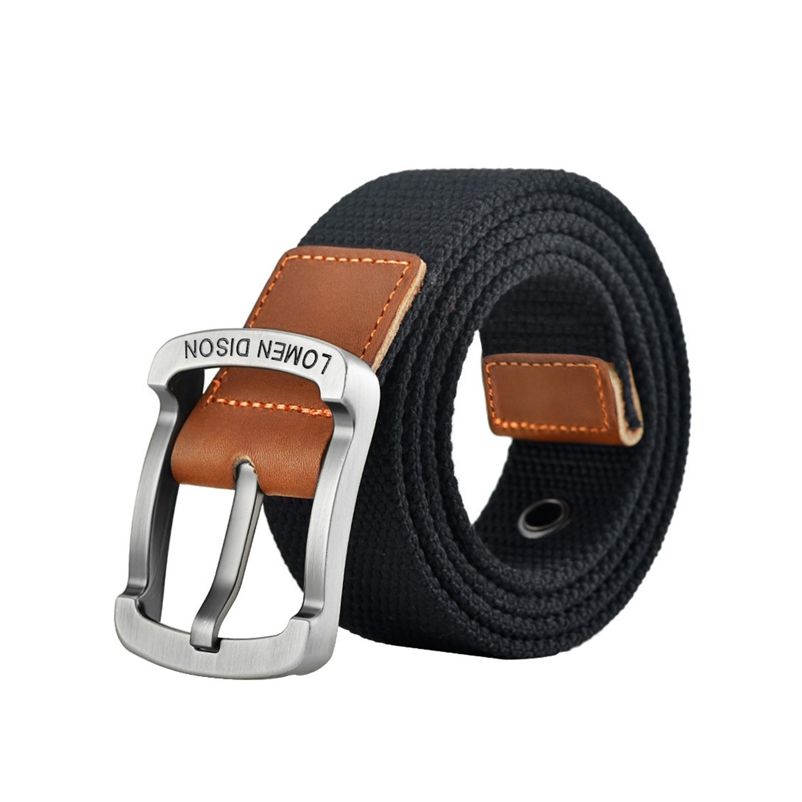 Canvas Belt Adjustable Webbing - Leather Work Jeans review and price