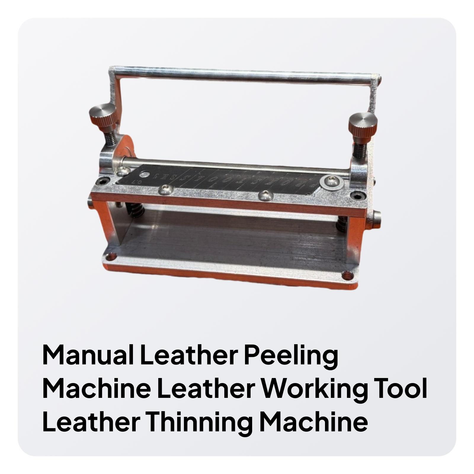 Manual Leather Thinning Splitt - Skiver Leather Thin review and price