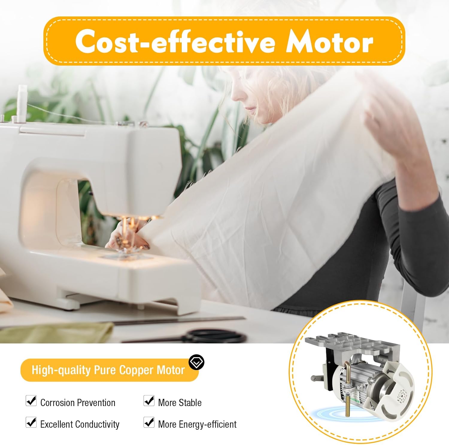 SM-801 Sewing Machine Electric - Skiver Leather Thin review and price