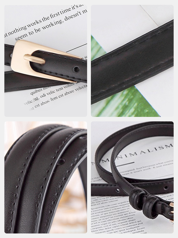 Women's Two Layer Leather Belt - Leather Work Jeans review and price