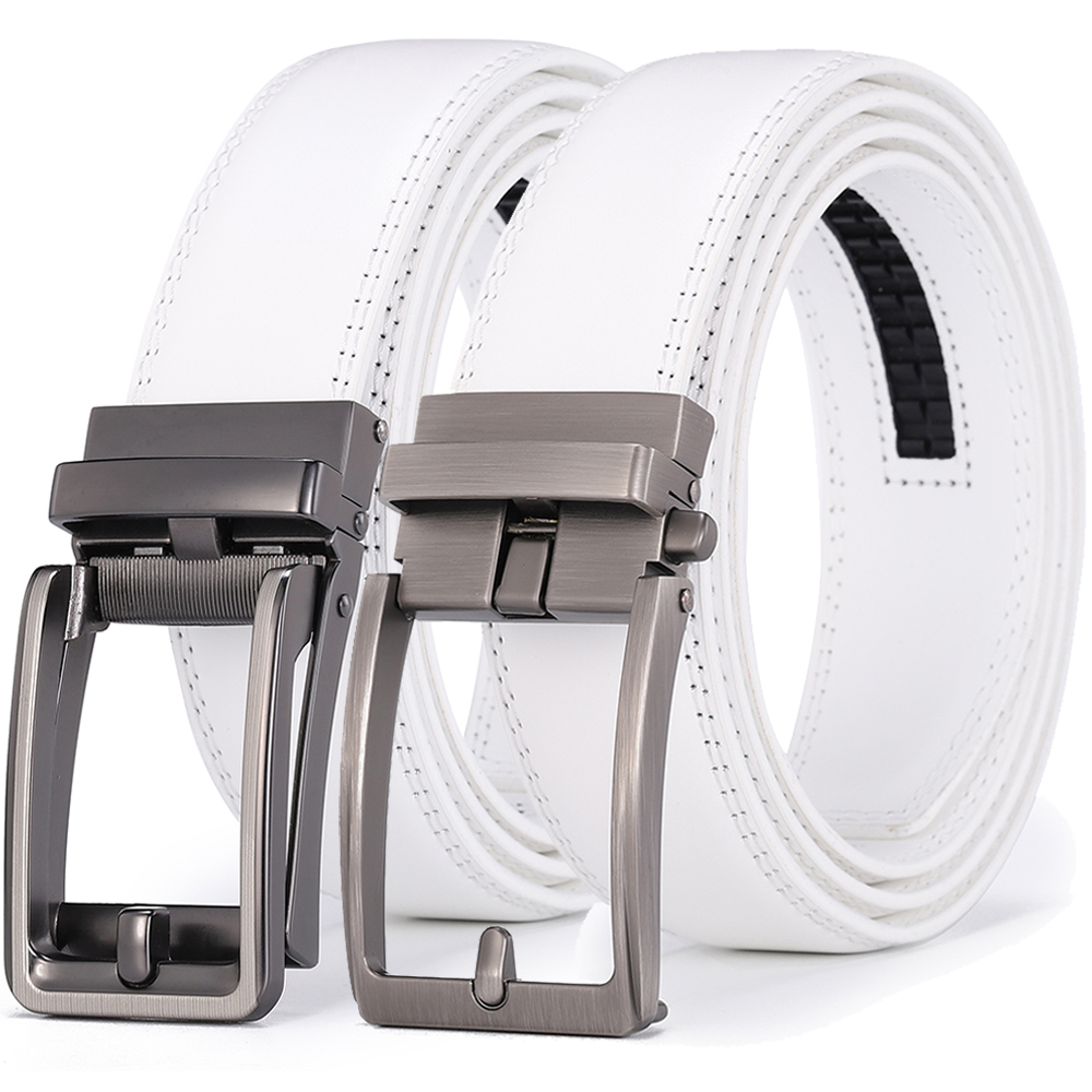 Luxury White Golf Belt for Men - Leather Work Jeans review and price