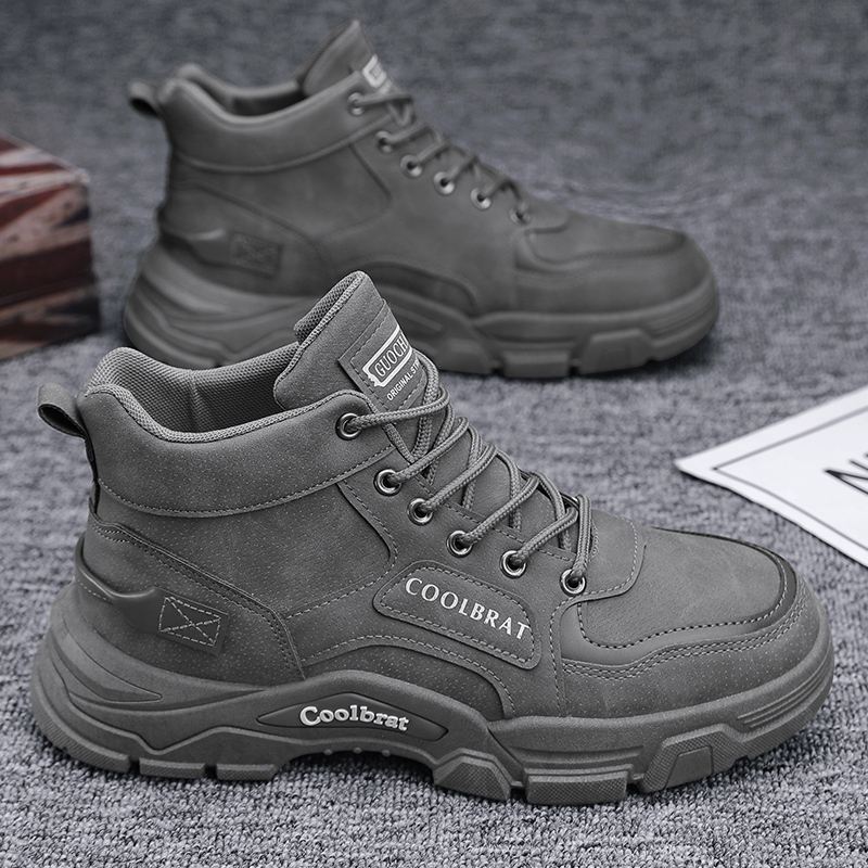 Men‘s Casual Sneakers High Qua - Leatherwork Clamp review and price